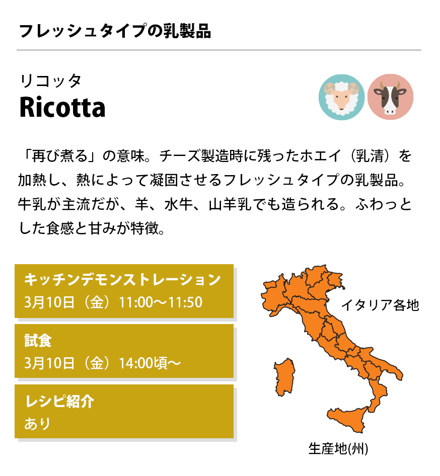Ricotta リコッタ